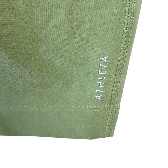 ATHLETA Run With It Pants Sz S Eucalyptus Green Jogger Casual Comfy Chic Travel - Picture 7 of 15